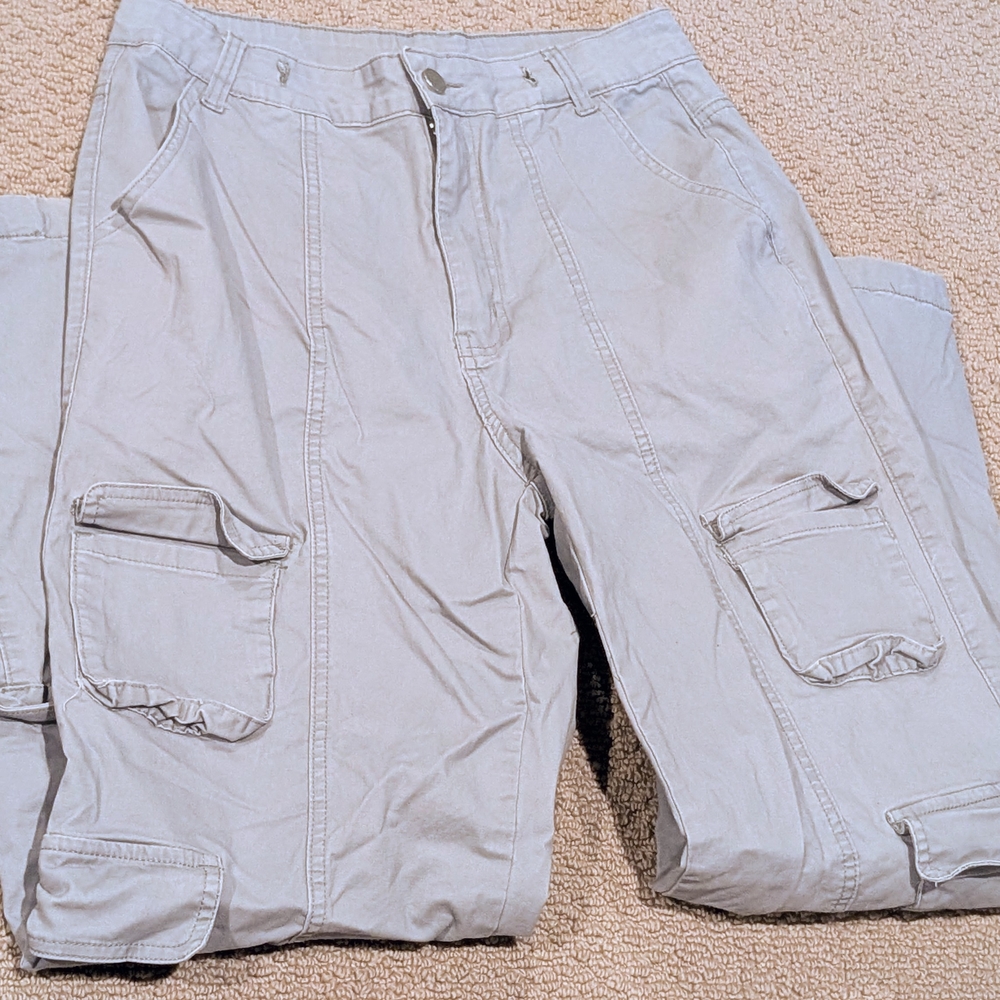Light Gray Cargo Pants